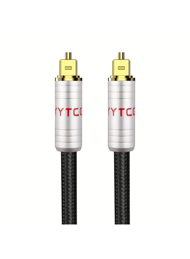 Digital Optical Audio Cable SPDIF 2m Square To Circular Port For Home Theater - Image 5